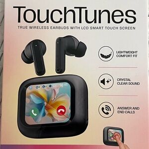 Black True Wireless Earbuds